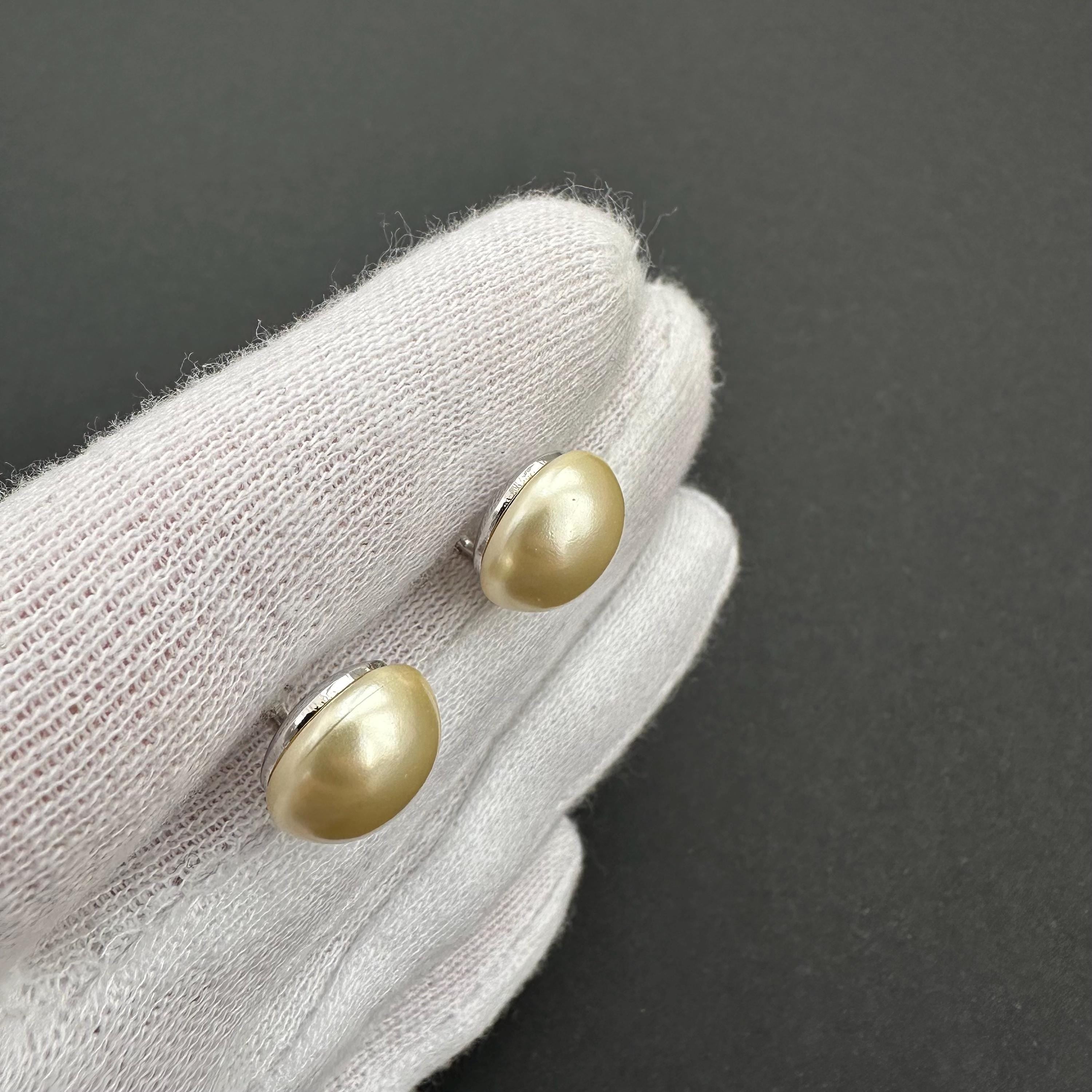 Vintage Sarah Coventry faux pearl clip-on earrings