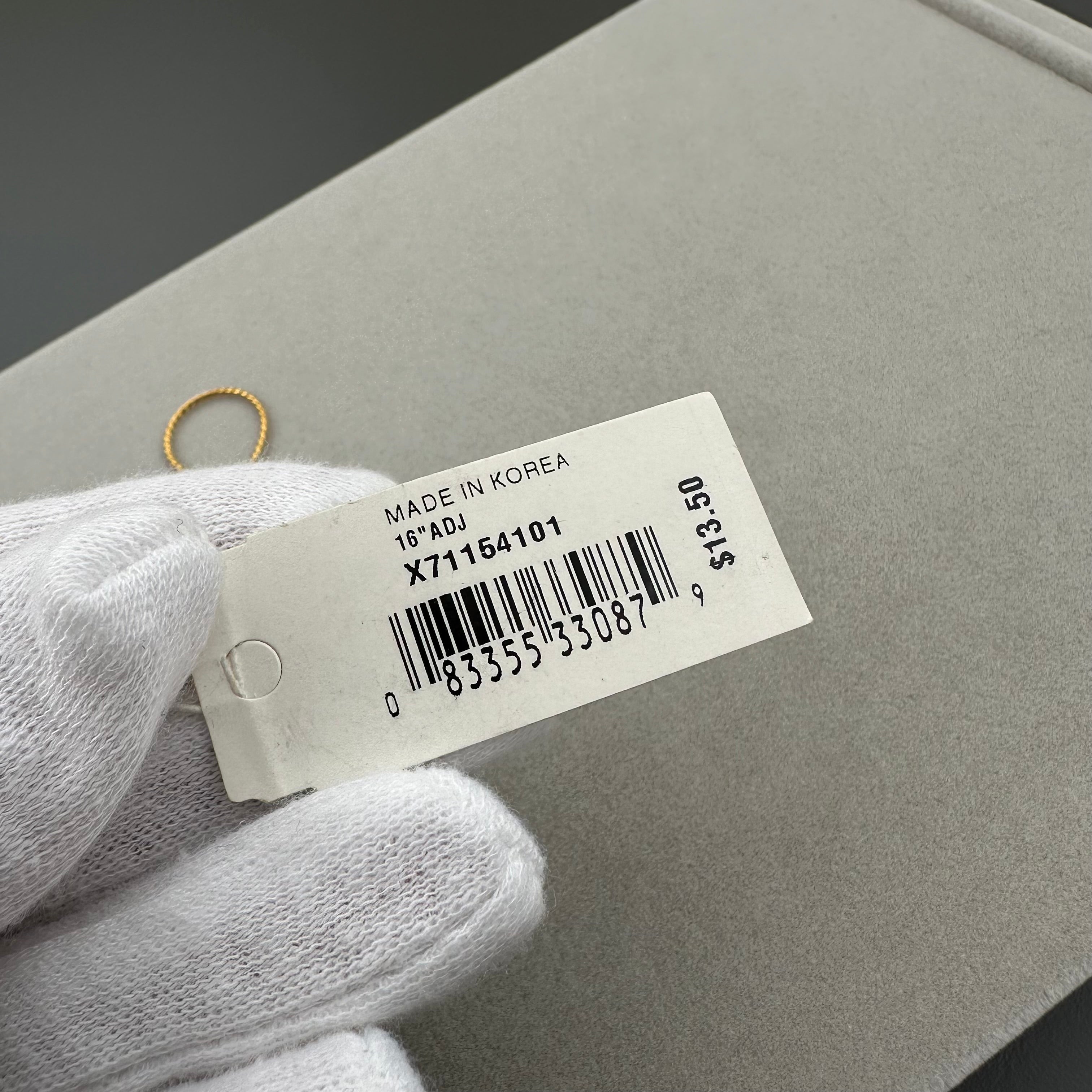 Vintage Napier gold-tone chain necklace