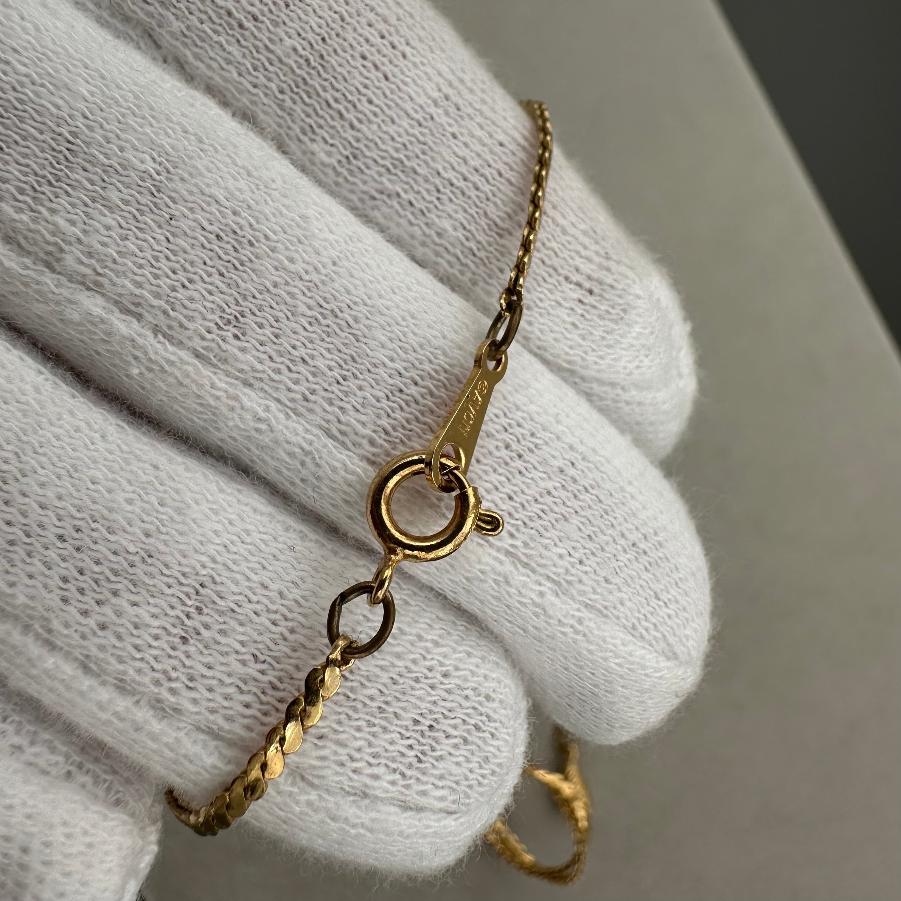 intage AVON gold tone sliding lariat necklace with white shell pendant