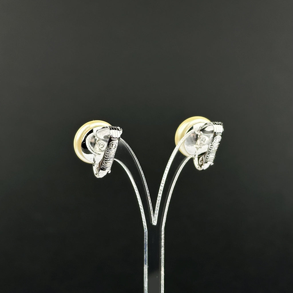 Vintage Sarah Coventry faux pearl clip-on earrings