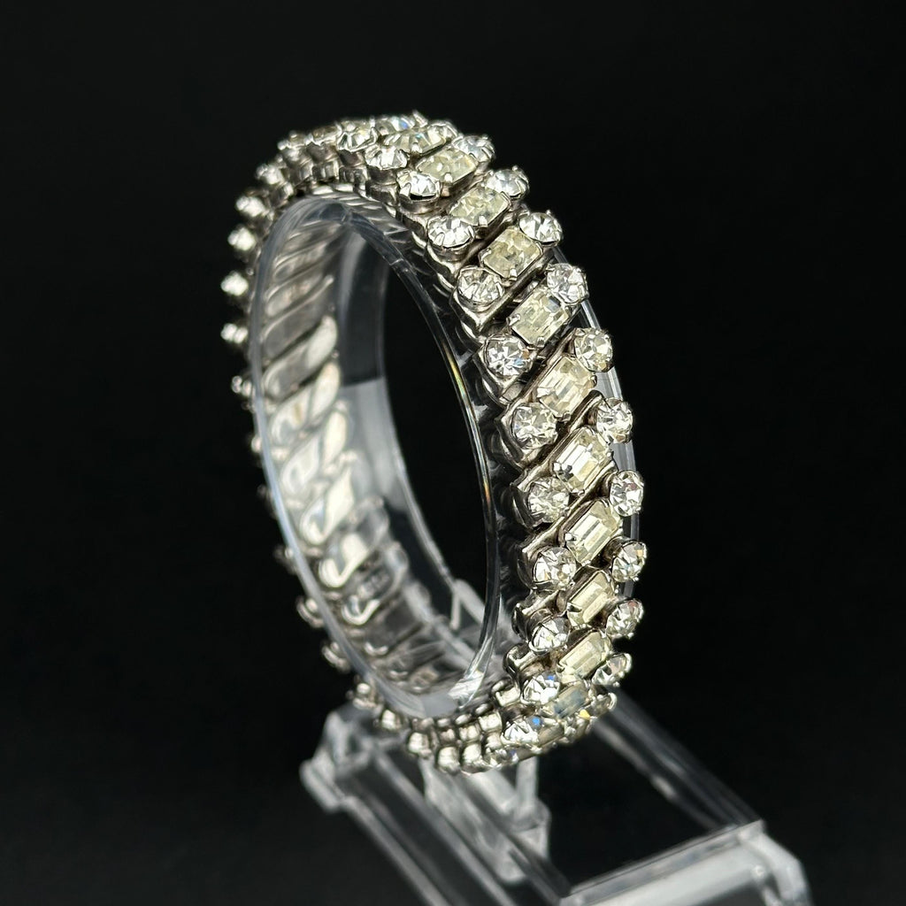 Vintage PARCO rhinestone expansion bracelet