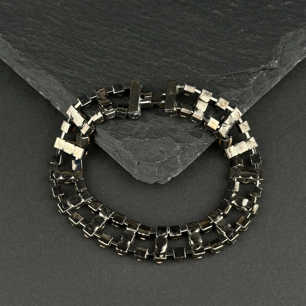 Vintage rhinestone tennis bracelet