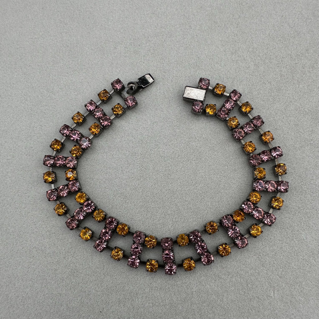 Vintage rhinestone tennis bracelet